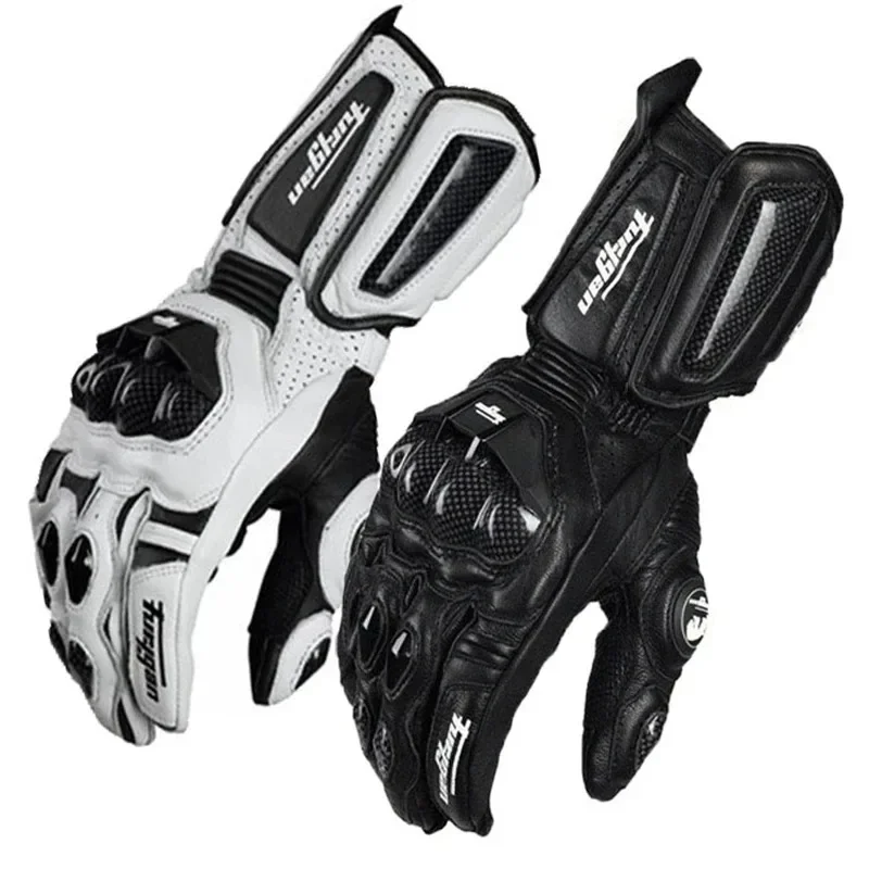 Leather Work Winter Gloves - Мужские мотоперчатки из натуральной кожи Luva
