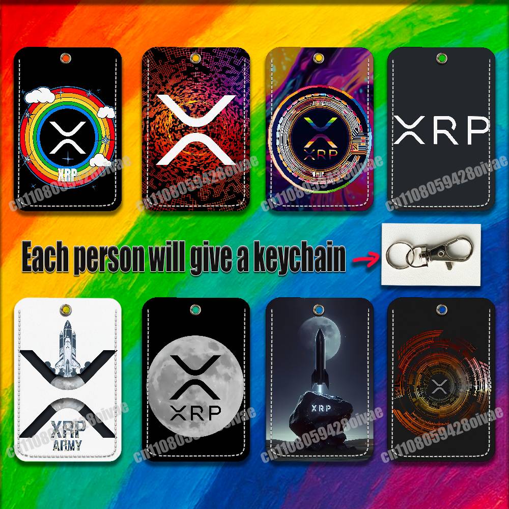 Leather Work Bag - Держатель для карт XRP Ripple (криптовалюта)