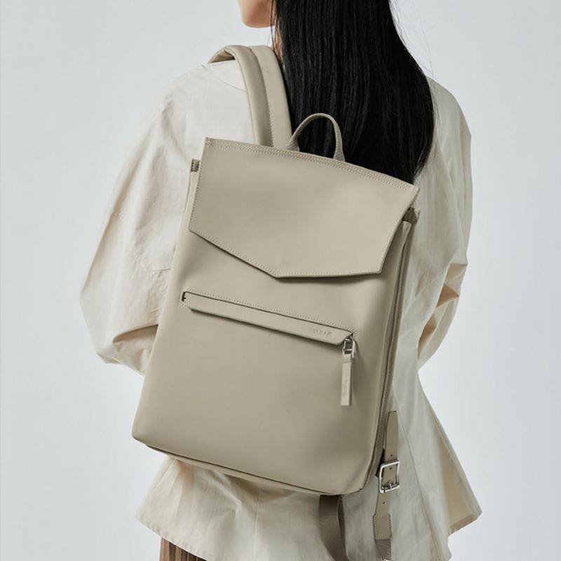 Leather Work Bag - Новый модный японский и корейский простой