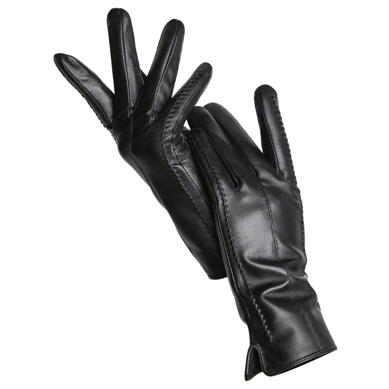 Leather Work Winter Gloves - Женские перчатки из овчины, зимние теплые