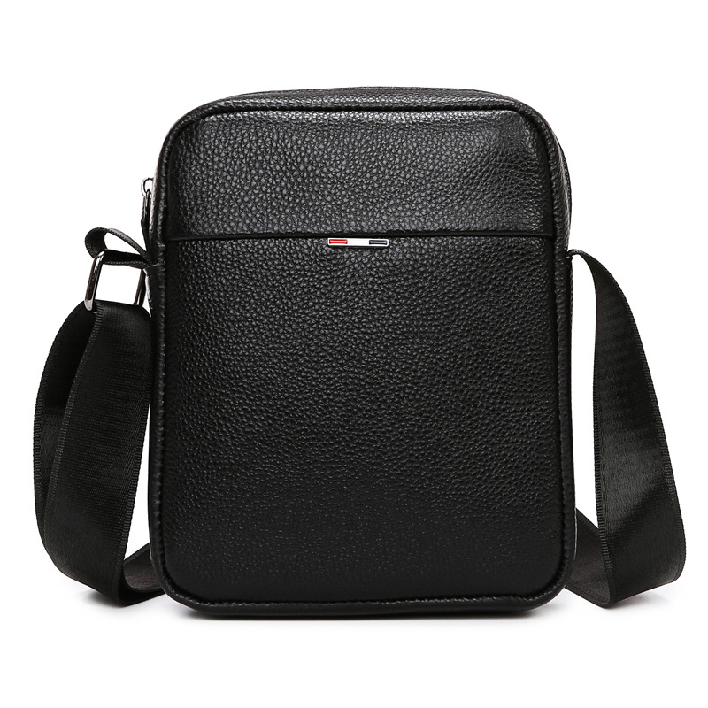 Leather Work Bag Mens - Мужская деловая кожаная сумка через плечо,