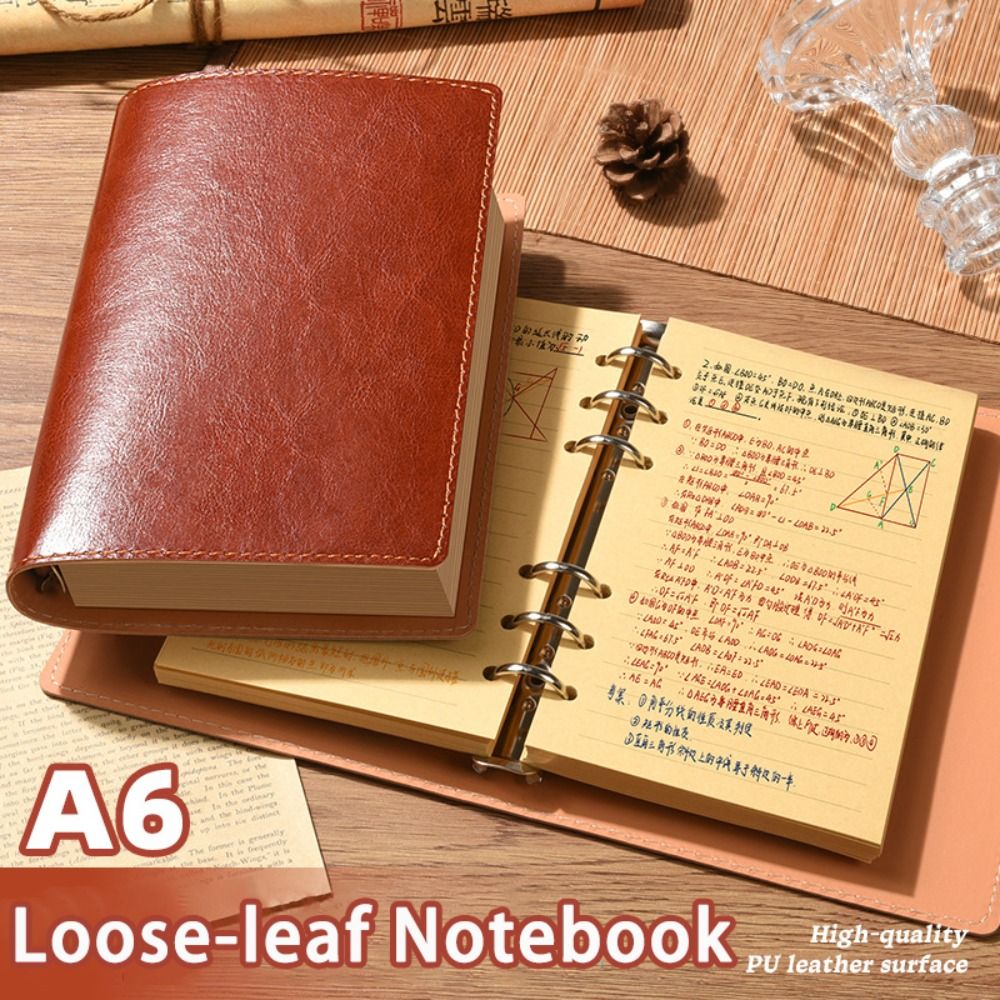 Leather Work Diary - Новый блокнот A5/A6 с отрывными листами,