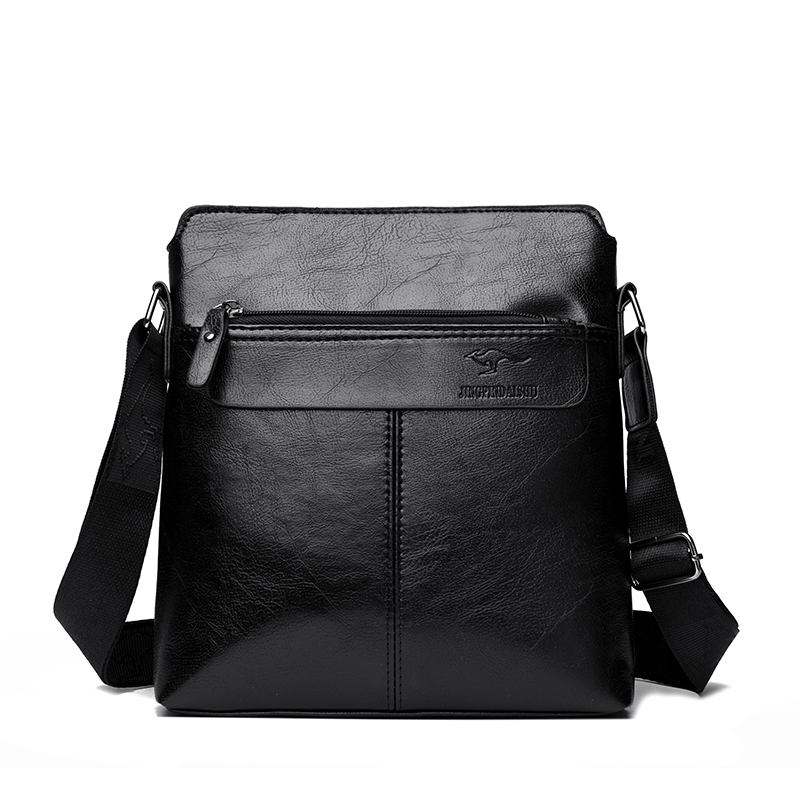 Leather Work Bag Mens - Мужской деловой повседневный рюкзак, сумка-портфель из