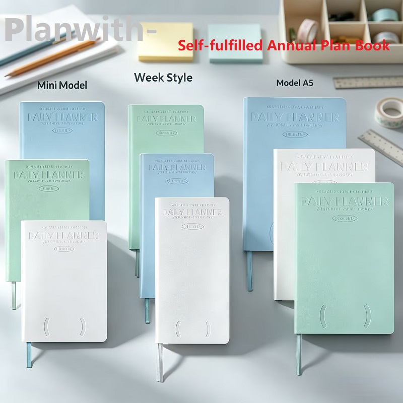 Leather Work Diary - Ежедневник-планировщик Planwith с датировкой, еженедельный и