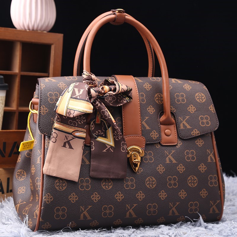 Leather Work Bag Women - Легкая роскошная брендовая женская сумка 2021,