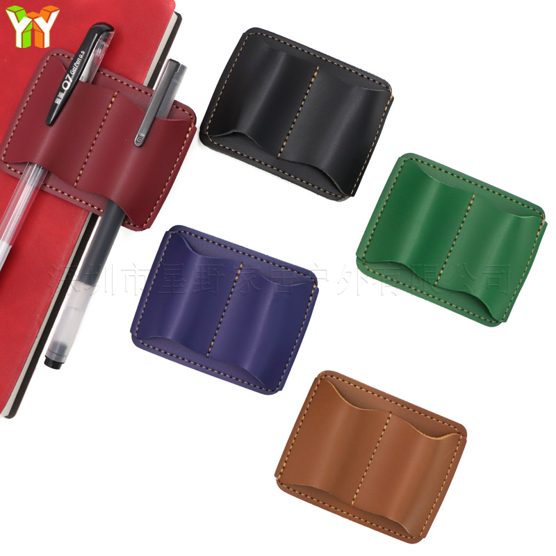 Leather Work Diary - Портативный держатель для ручек из искусственной