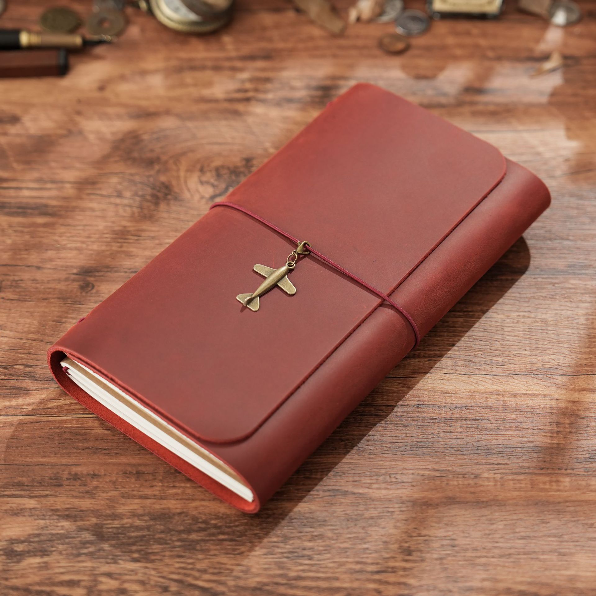 Leather Work Diary - Новинка: Тройной складной блокнот Traveler's Notebook