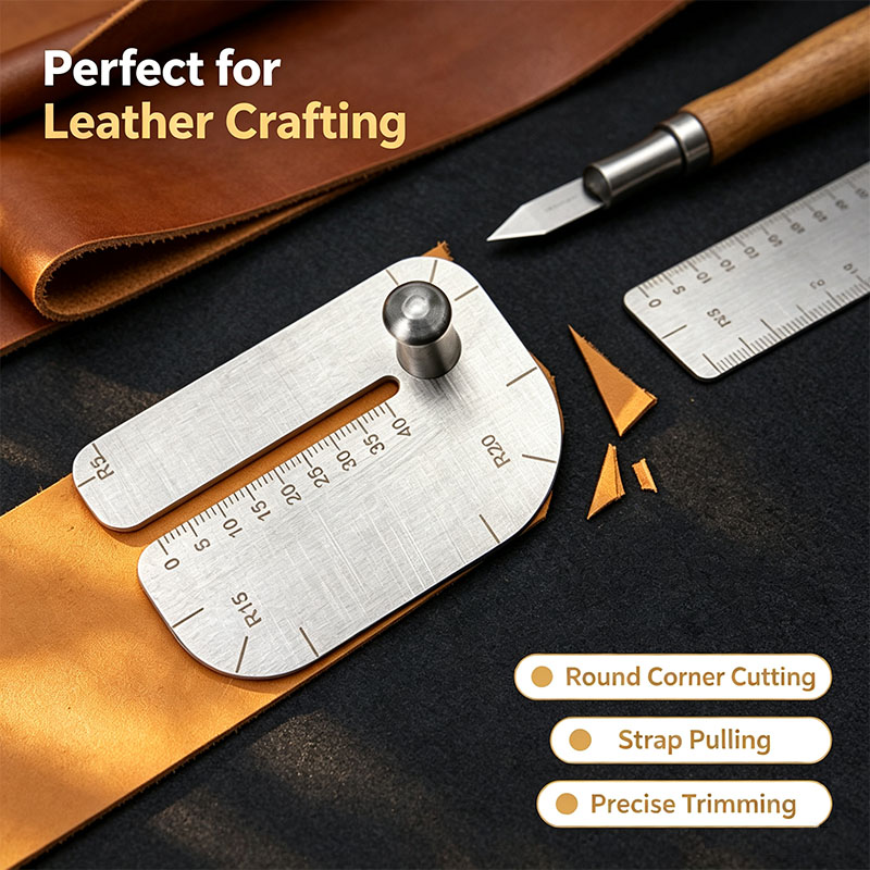 Leatherwork Manual - 1 шт. Кожаная тяговая доска для