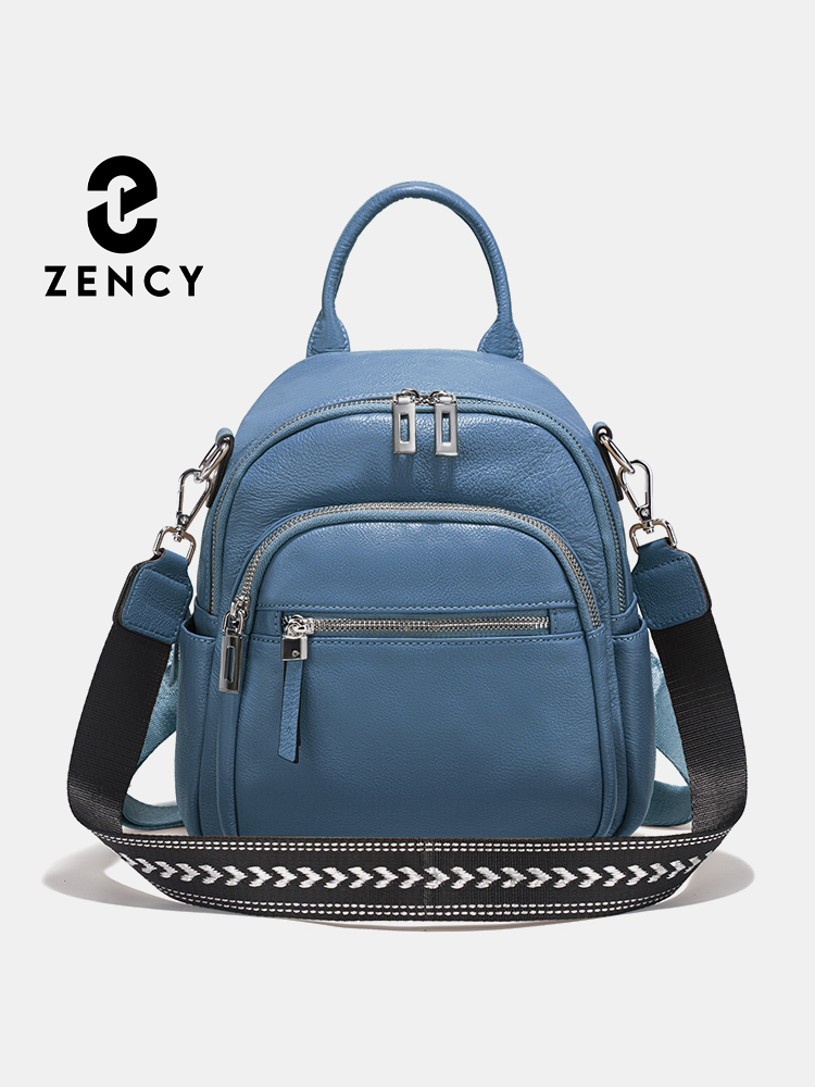 Leather Work Bag - Маленький рюкзак Zency из натуральной кожи,