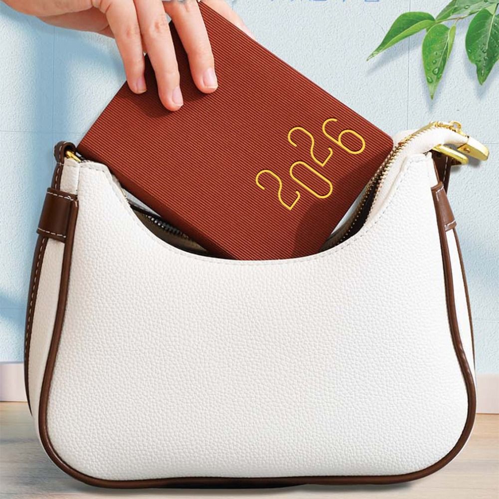 Leatherwork Plans - Английский блокнот-планировщик расписания на 2026 год,
