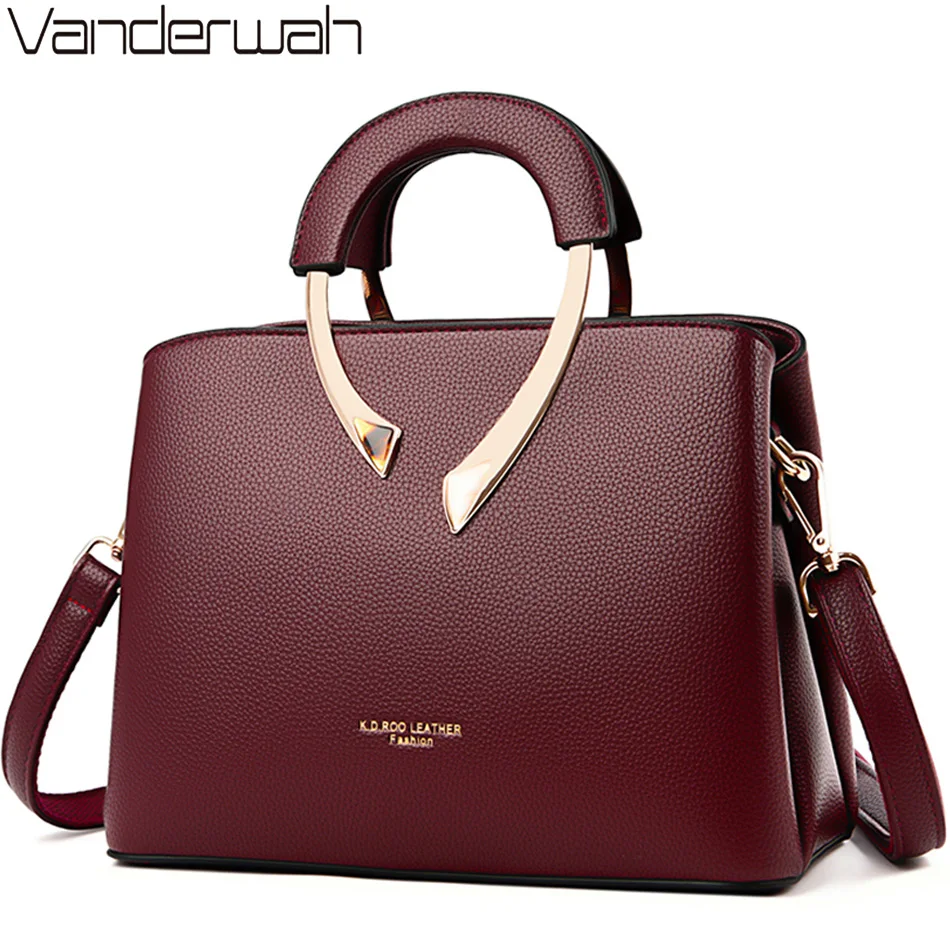 Натуральная VANDERWAH Высокока – обзор и цена Leather Work Bag Women