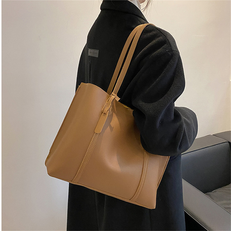 Классическая черная сумка-тоут – обзор и цена Leather Work Bag Women