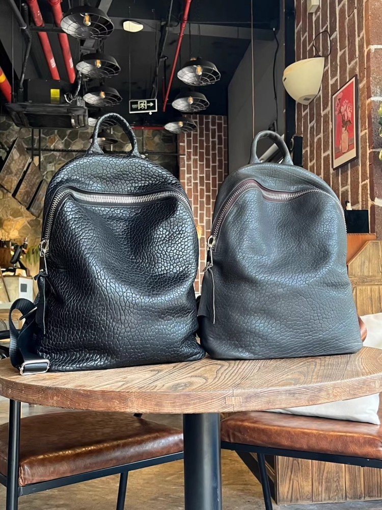 Мягкий повседневный рюкзак из  – обзор и цена Leather Work Bag