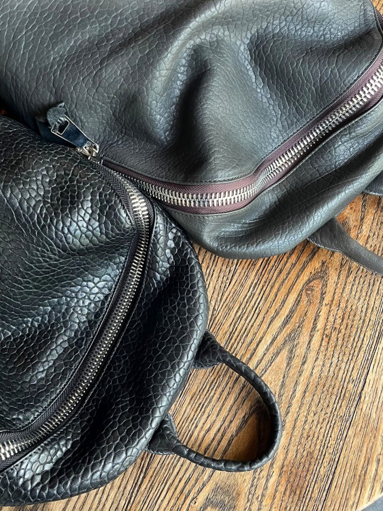 Мягкий повседневный рюкзак из  – обзор и цена Leather Work Bag
