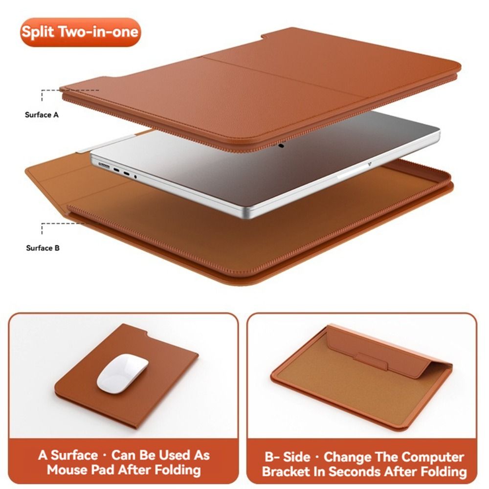 Чехол-портфель для ноутбуков 1 – обзор и цена Leather Work Laptop Bag