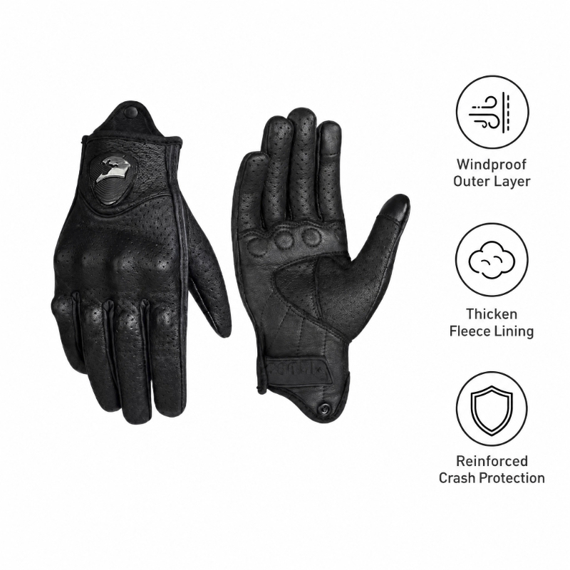 Мотоциклетные перчатки в стиле – обзор и цена Leather Work Winter Gloves