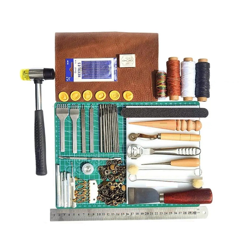 Набор инструментов для кожи, и – обзор и цена Leatherwork Manual