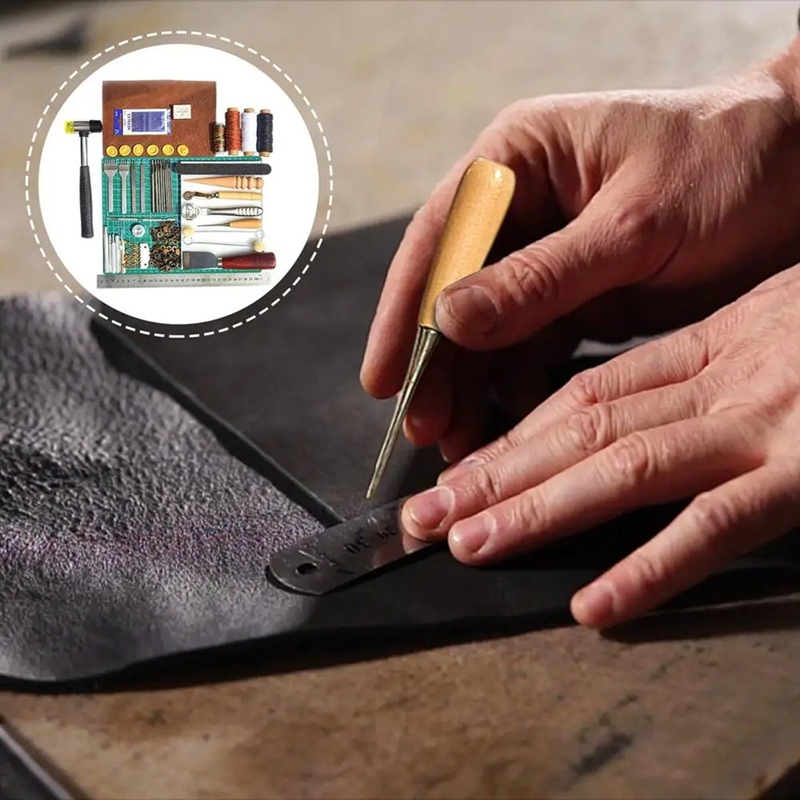 Набор инструментов для кожи, и – обзор и цена Leatherwork Manual