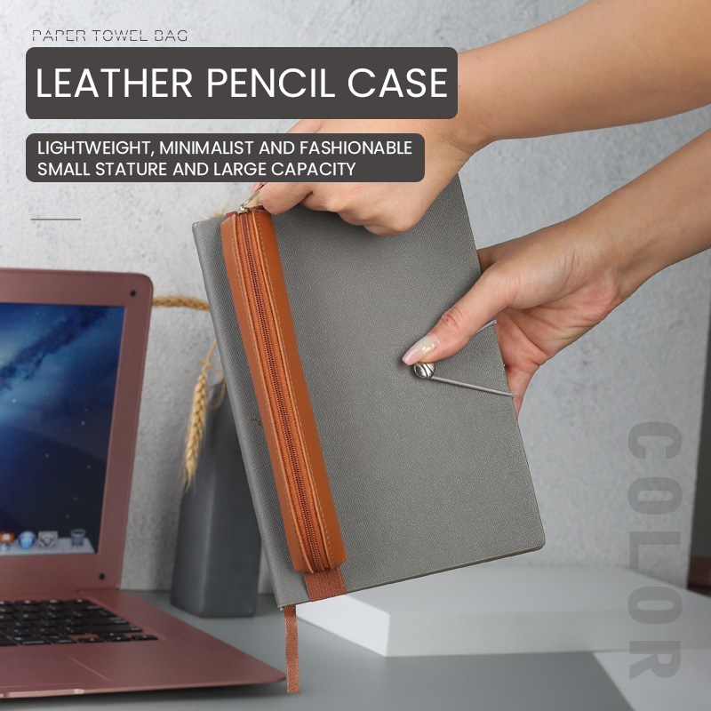 Держатель для ручек на молнии, – обзор и цена Leather Work Diary