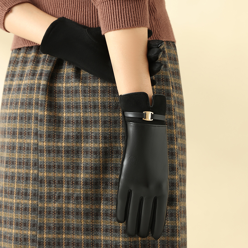 1 пара зимних перчаток для жен – обзор и цена Leather Work Winter Gloves