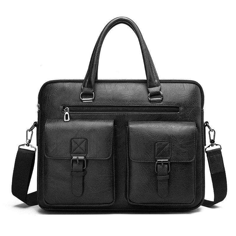 Роскошный брендовый деловой по – обзор и цена Leather Work Laptop Bag