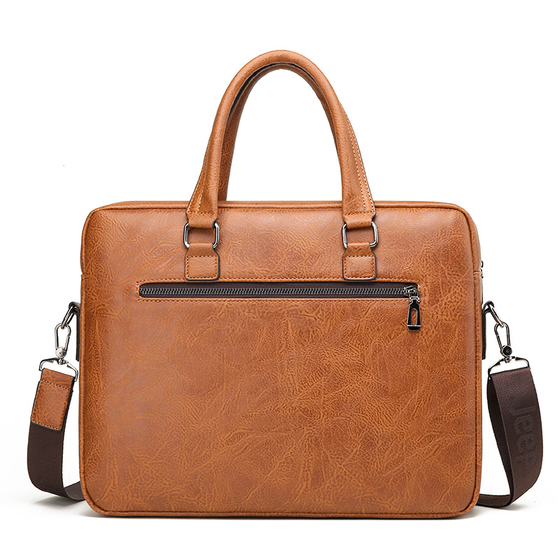 Роскошный брендовый деловой по – обзор и цена Leather Work Laptop Bag