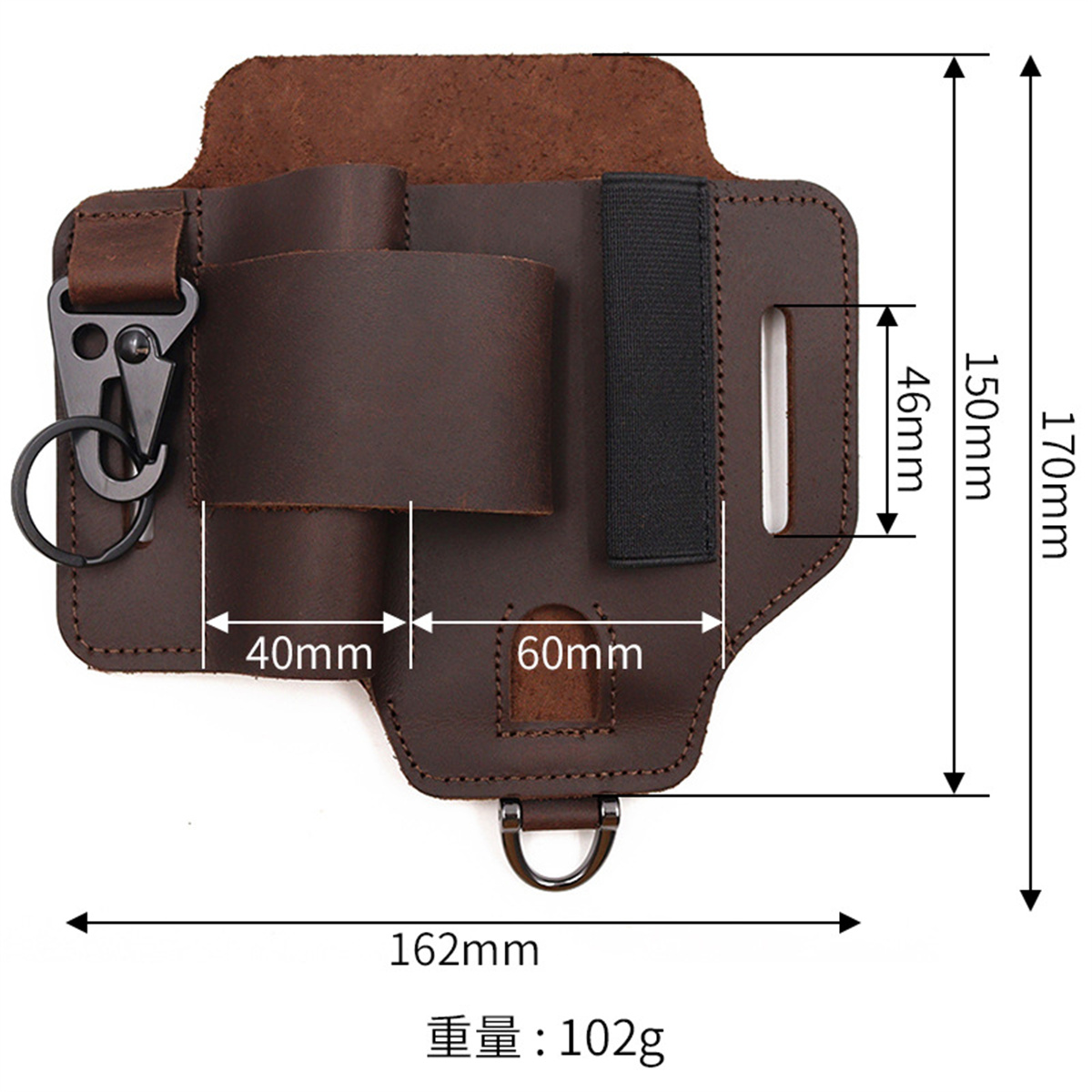 Тактическая кобура для инструм – обзор и цена Leather Work Bag