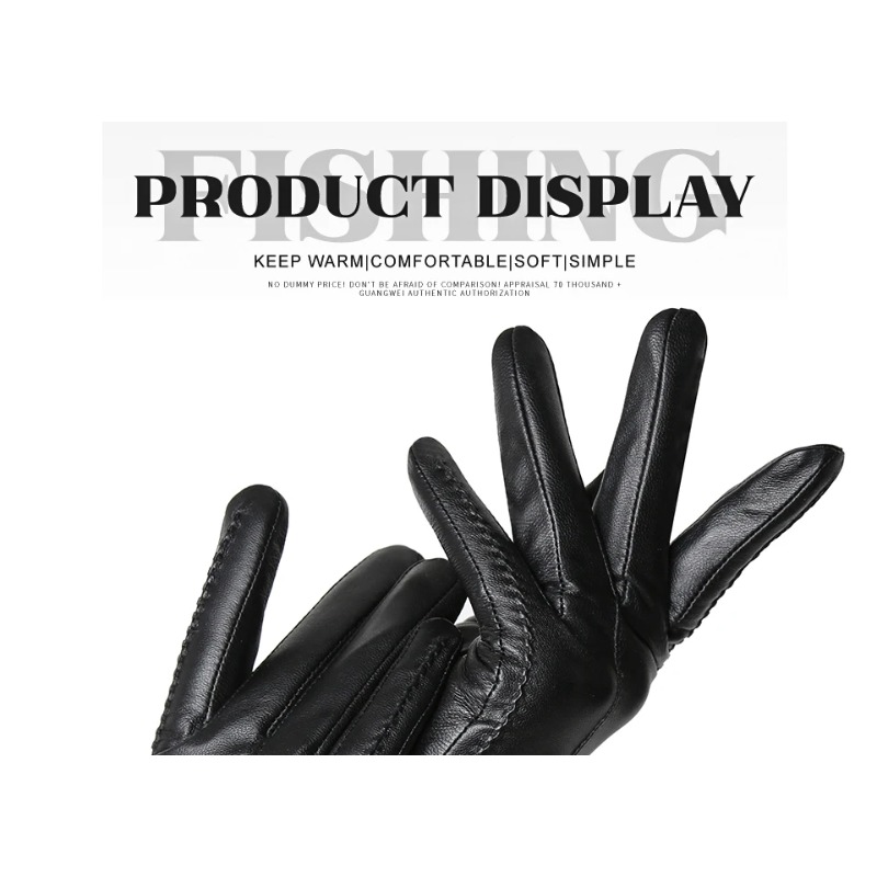 Женские перчатки из овчины, зи – обзор и цена Leather Work Winter Gloves
