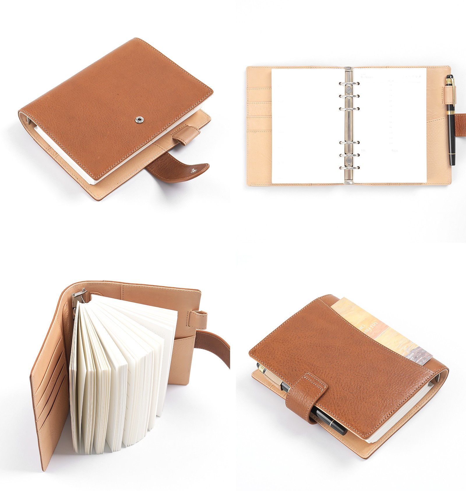 Moterm Franklin Covey компактн – обзор и цена Leather Work Diary