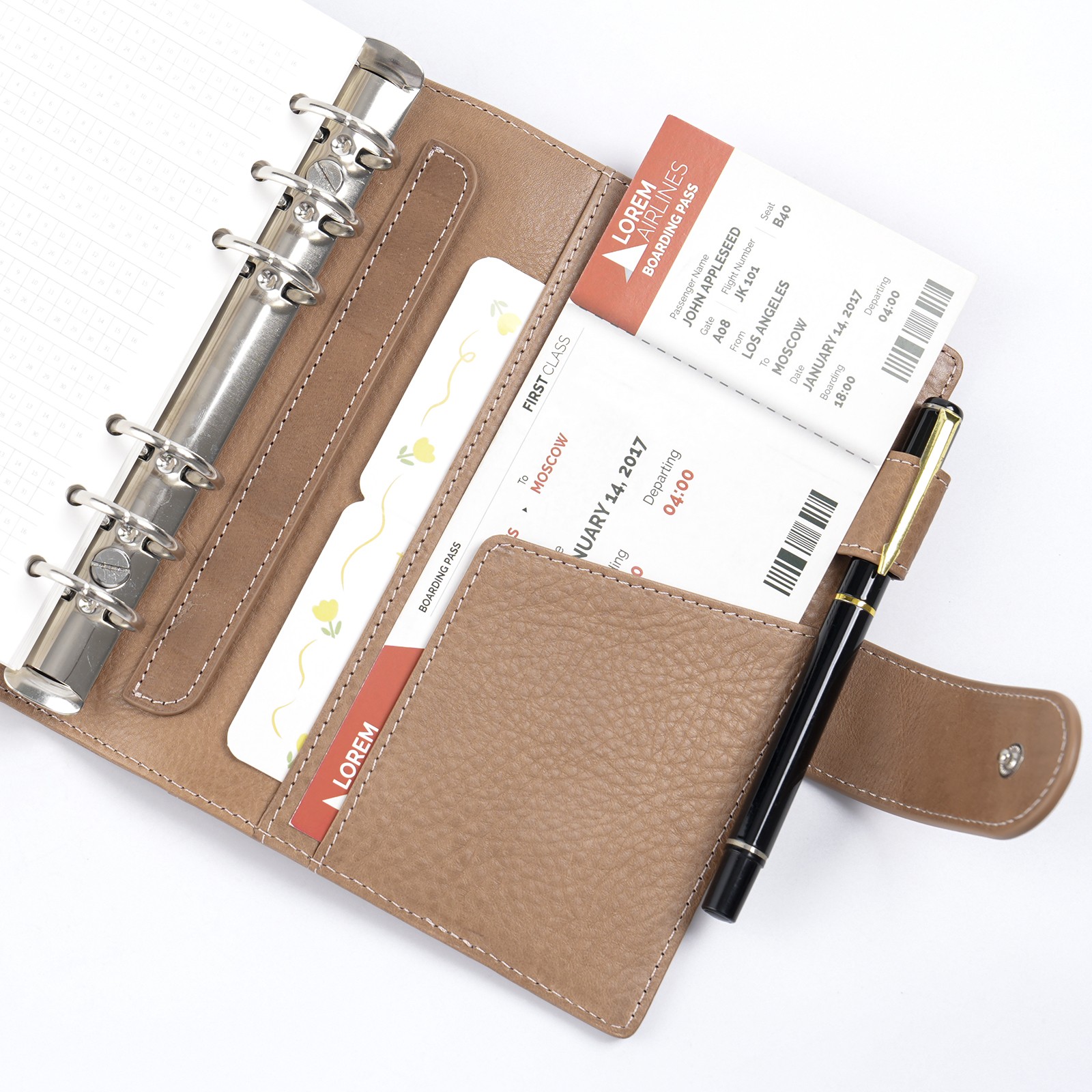 Moterm Franklin Covey компактн – обзор и цена Leather Work Diary