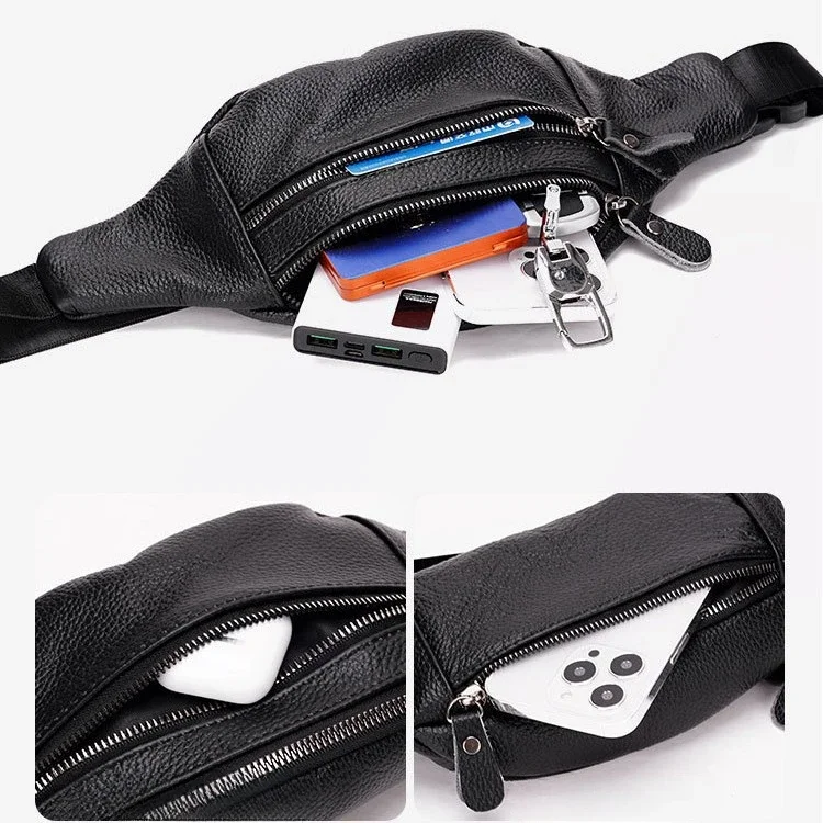 Мужская поясная сумка из натур – обзор и цена Leather Work Bag Mens