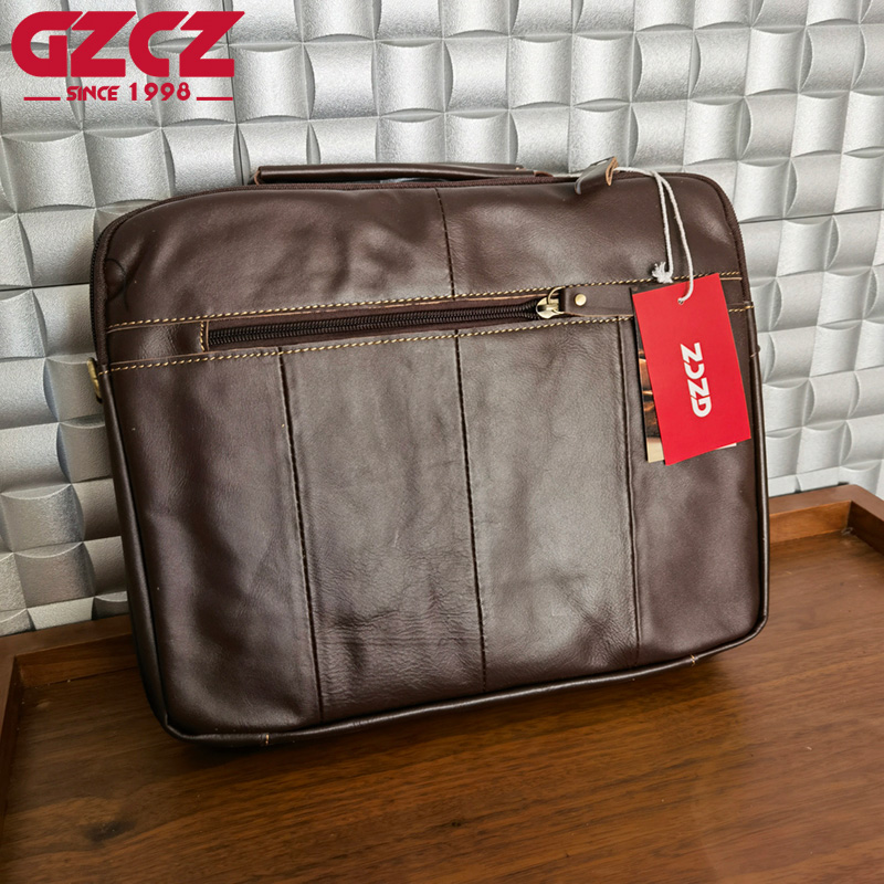 Мужская сумка GZCZ: деловая, д – обзор и цена Leather Work Bag
