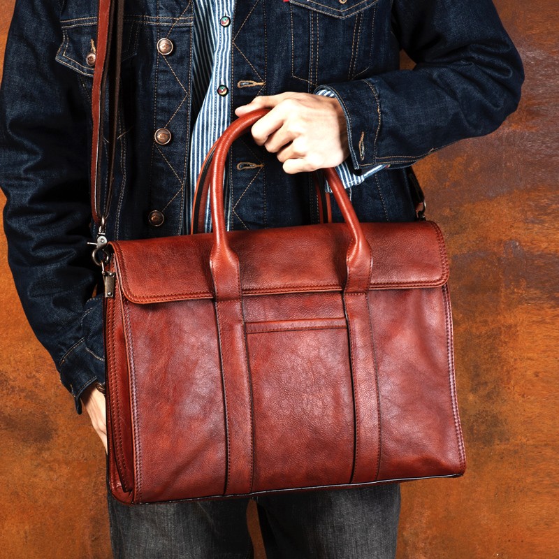 Кожаная сумка растительного ду – обзор и цена Leather Work Bag