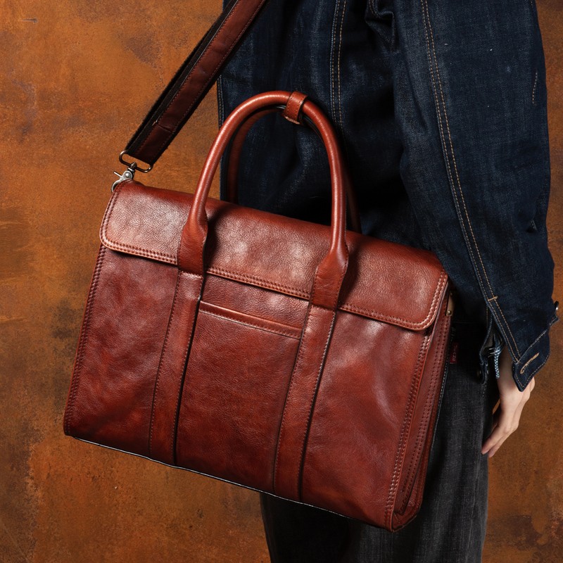 Кожаная сумка растительного ду – обзор и цена Leather Work Bag