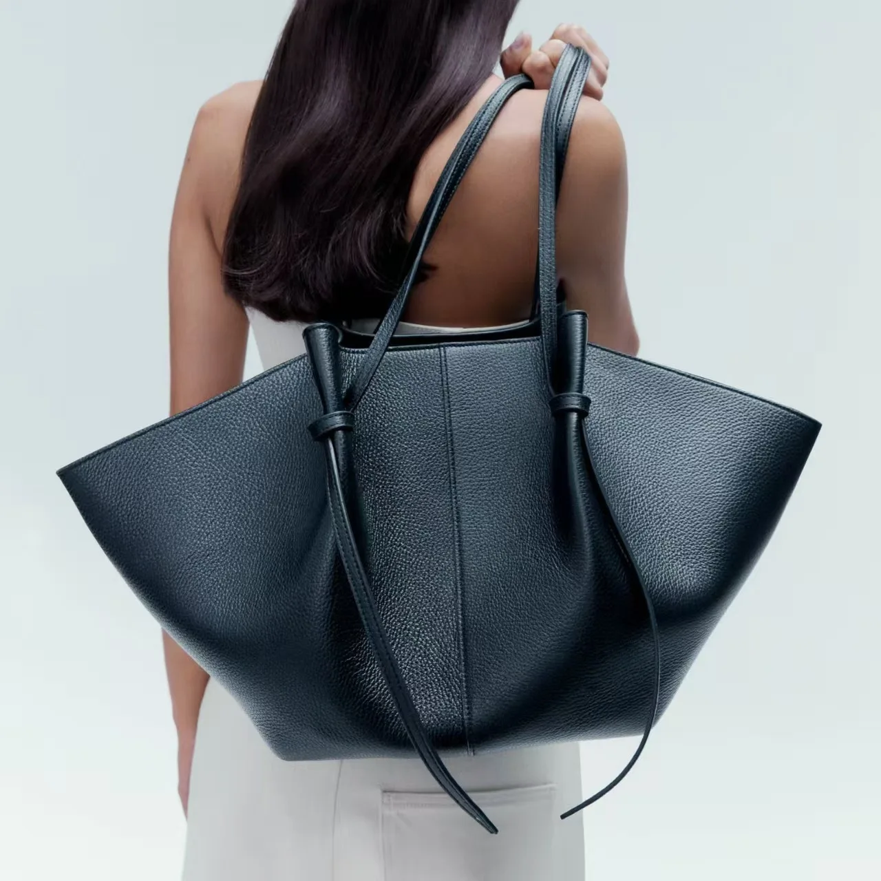Женская кожаная сумка через пл – обзор и цена Leather Work Bag Women