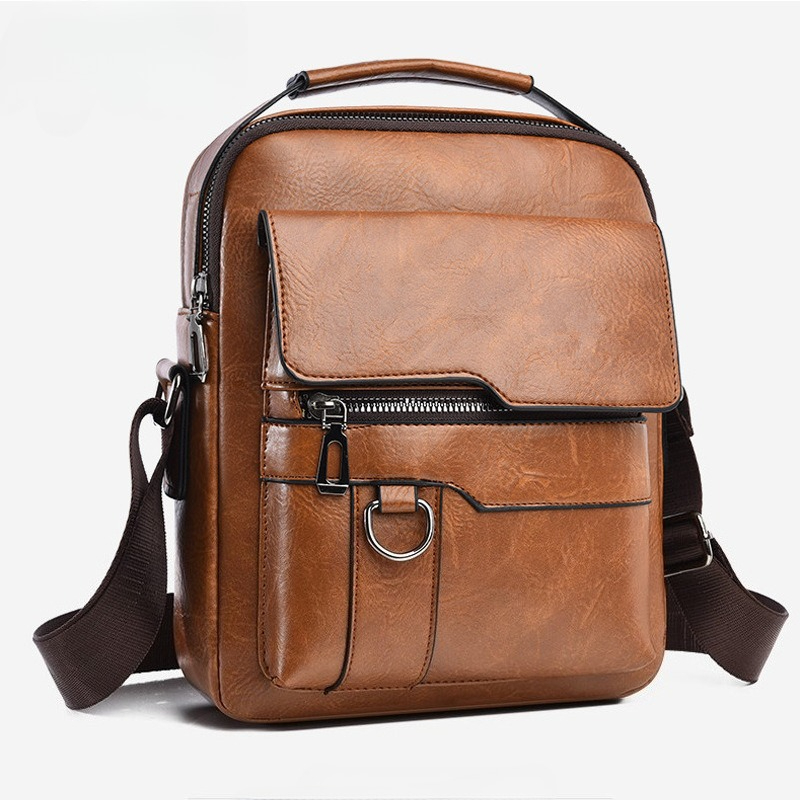 Модная мужская сумка через пле – обзор и цена Leather Work Bag Mens