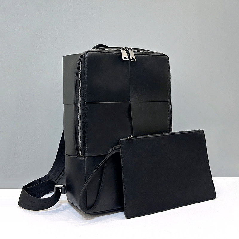 Модный кожаный плетеный рюкзак – обзор и цена Leather Work Bag