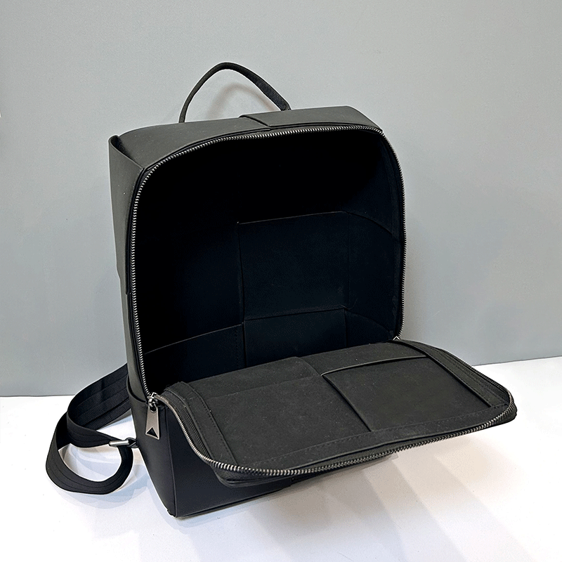 Модный кожаный плетеный рюкзак – обзор и цена Leather Work Bag
