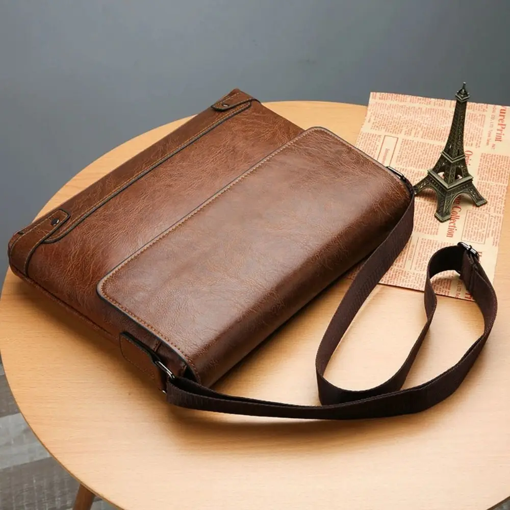 Мужской портфель из искусствен – обзор и цена Leather Work Laptop Bag