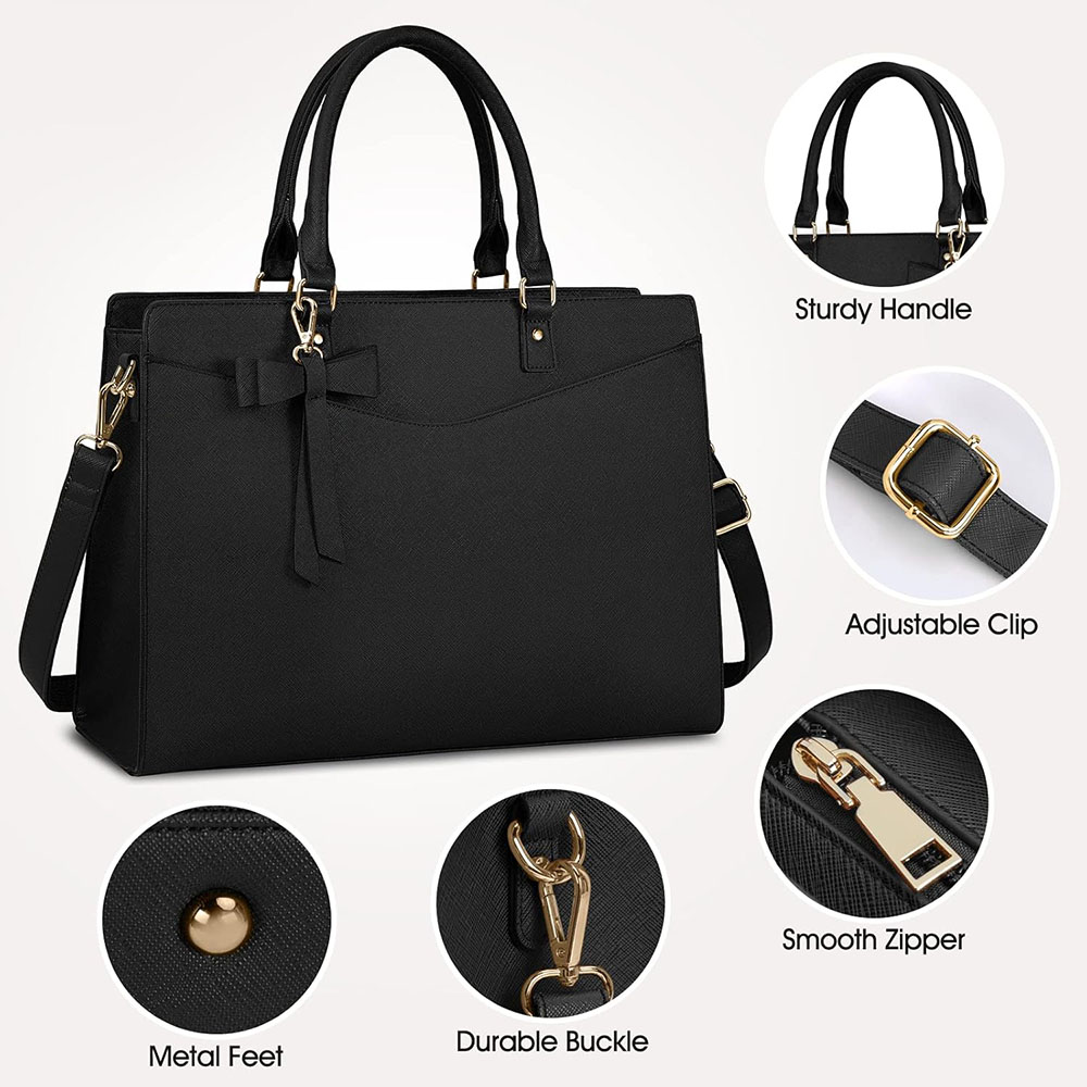 Сумка для ноутбука для женщин, – обзор и цена Leather Work Laptop Bag