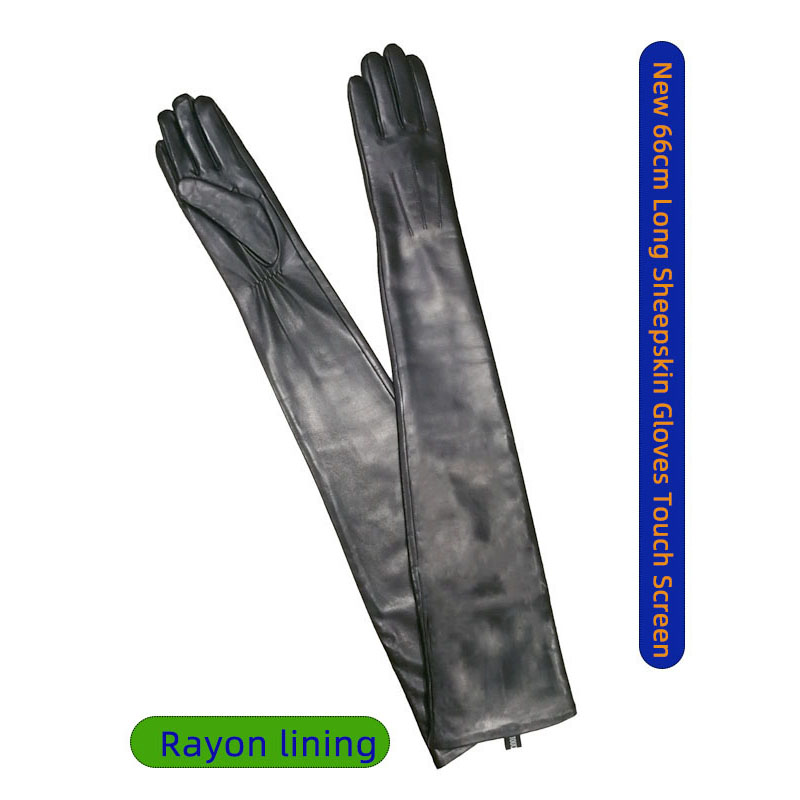 Женские длинные перчатки из ов – обзор и цена Leather Work Winter Gloves