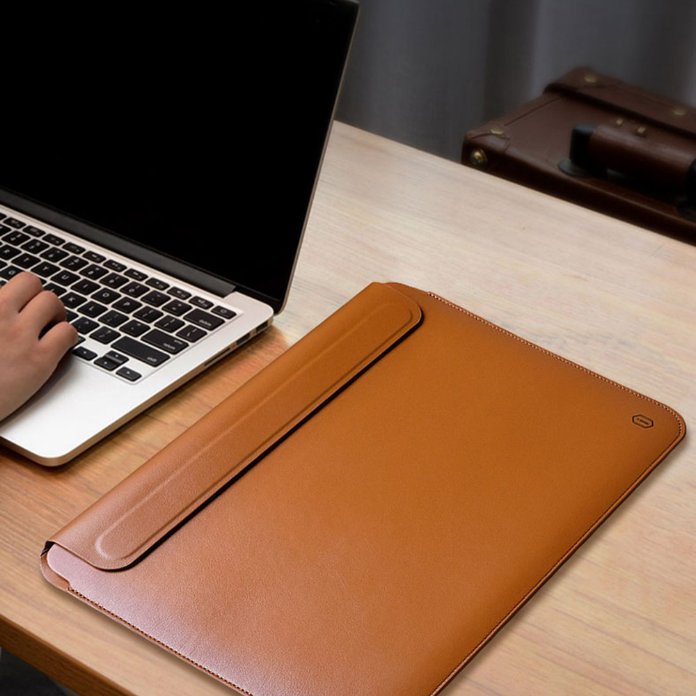 Чехол-сумка WiWU для ноутбука  – обзор и цена Leather Work Laptop Bag