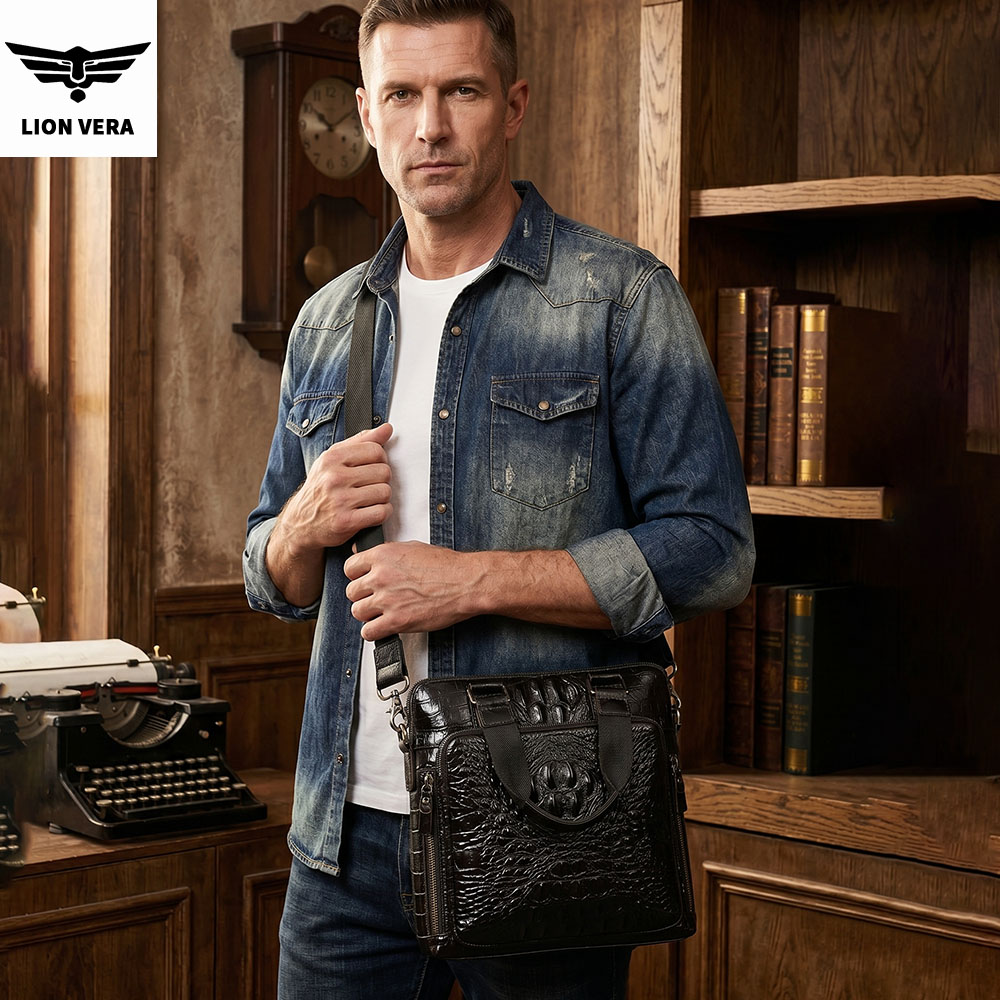 Мужская сумка LION VERA из нат – обзор и цена Leather Work Bag Men