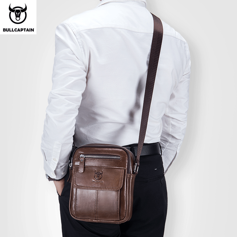 Bullcaptain повседневные мужск – обзор и цена Leather Work Bag Men