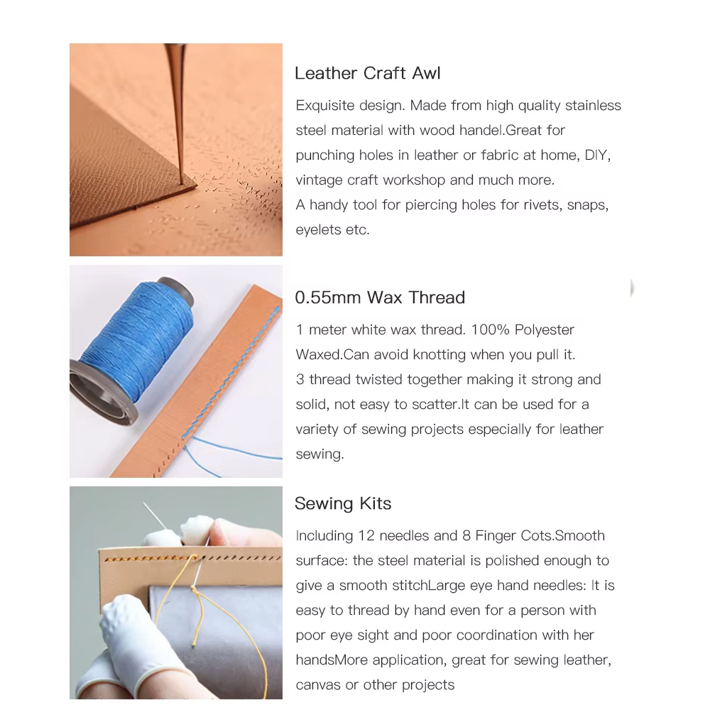 Набор инструментов для работы  – обзор и цена Leatherwork Punch