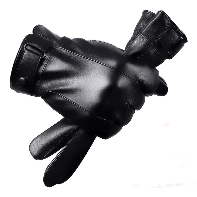 Зимние велосипедные перчатки м – обзор и цена Leather Work Winter Gloves