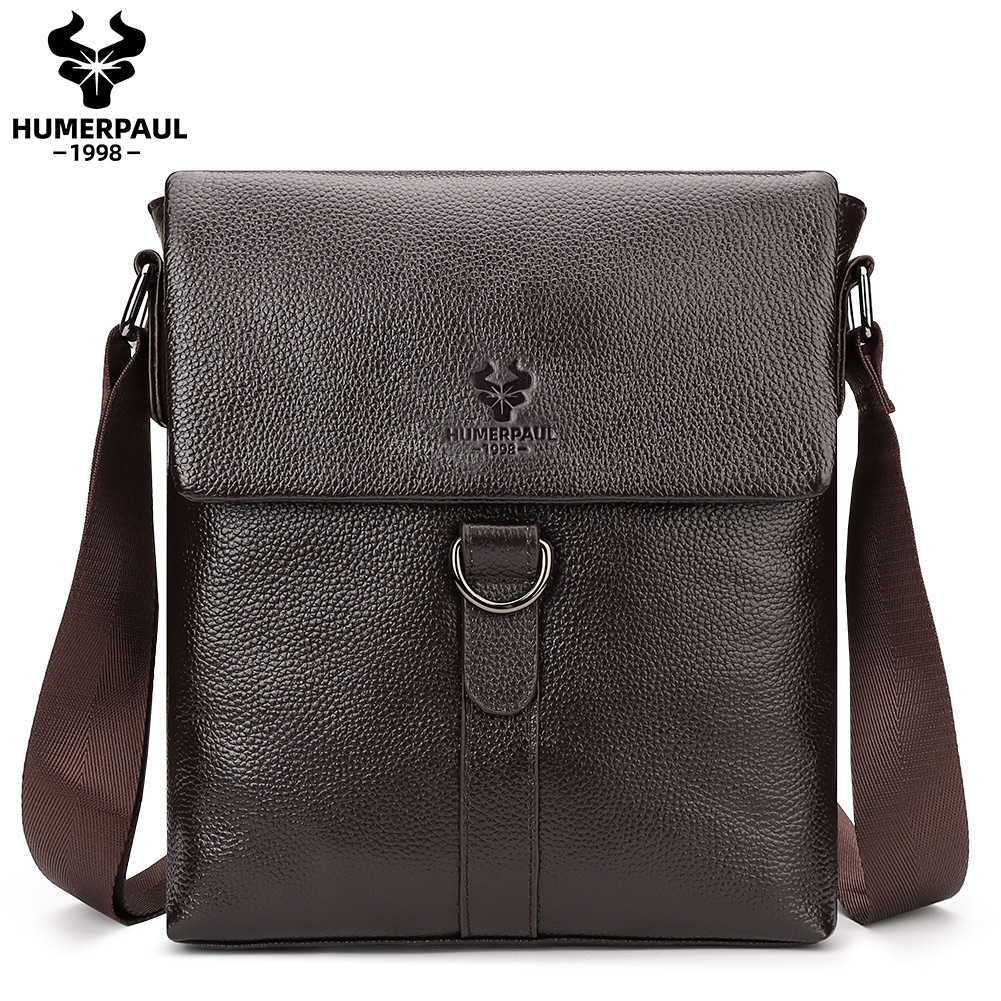 Сумка на плечо HUMERPAUL мужск – обзор и цена Leather Work Bag Mens