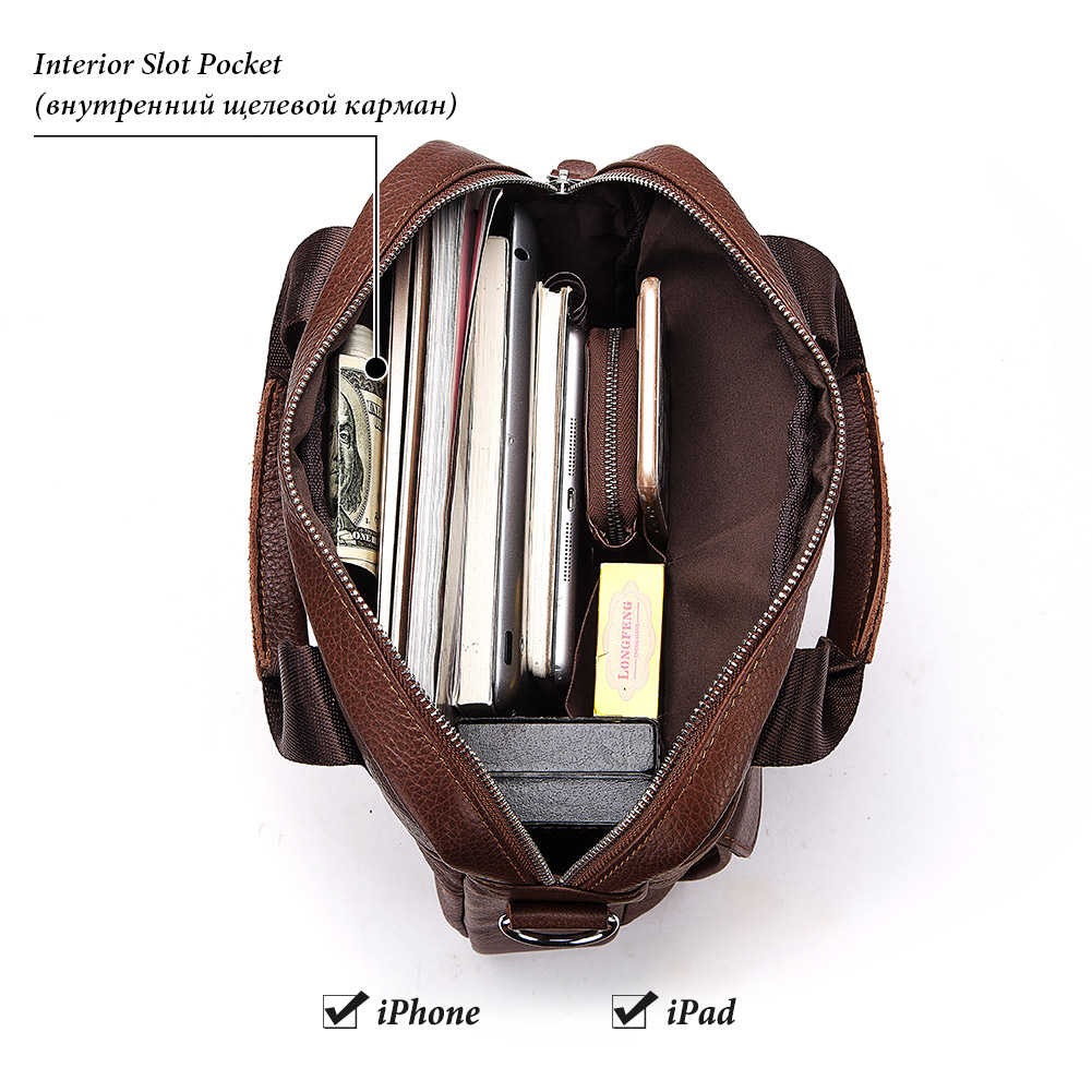 Прочные сумки из натуральной к – обзор и цена Leather Work Bag Men