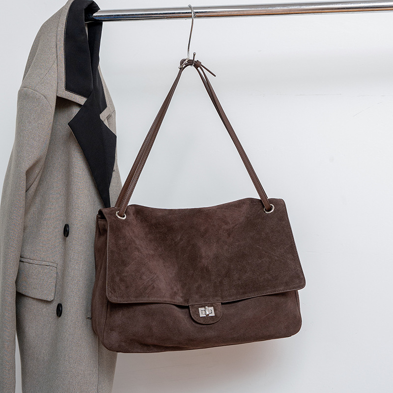 Натуральная замшевая сумка чер – обзор и цена Leather Work Bag Women