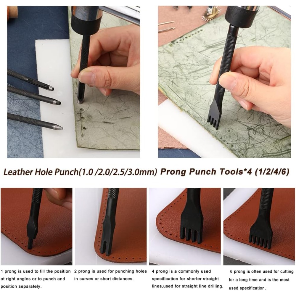 Набор инструментов для работы  – обзор и цена Leatherwork Or Leathercraft